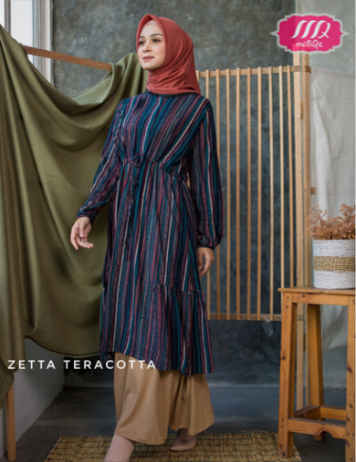 ZETTA TUNIC TERACOTTA