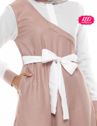 LUNA DRESS DUSTY PINK