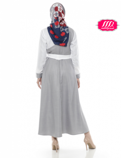 LUNA DRESS LIGHT GREY