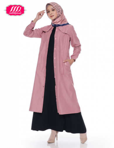 SARAH BLAZER DUSTY PINK