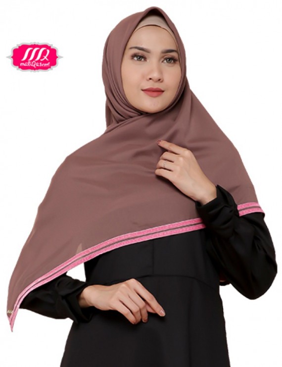SQUARE STRIPE PINK GINGER