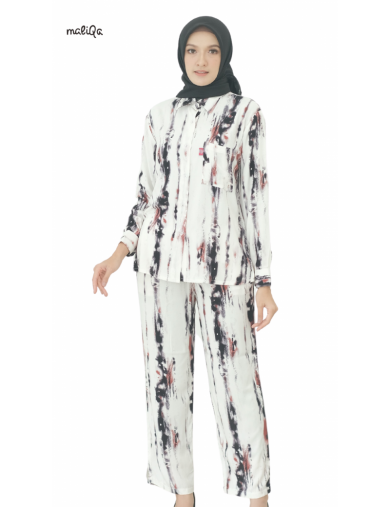 NARAH HOME SUIT BLACK RED