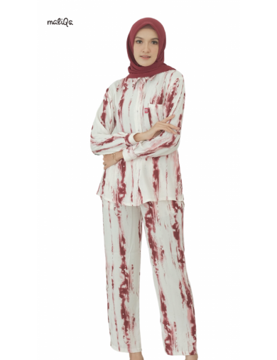 NARAH HOME SUIT MAROON