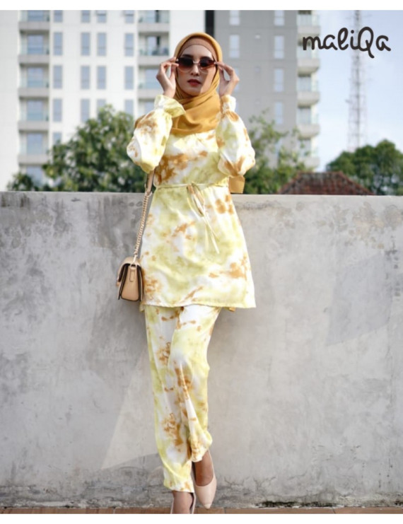 MORA HOME SUIT YELLOW